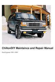 View the ford explorer (1998) manual for free or ask your question to other ford explorer (1998) owners. Ford Ranger Maintaince And Repair Manual Pdf Download Manualslib