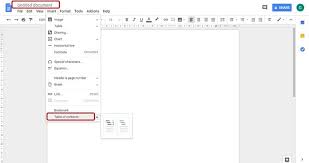 how to create a book on google doc