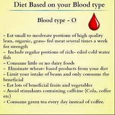 Diet Based On Blood Type O In 2019 Blood Type Diet Eating