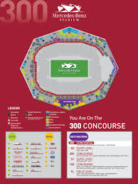 Stadium Maps Mercedes Benz Stadium