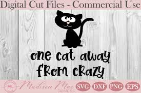 Funny Crazy Cat Lady Quote Graphic By Madison Mae Designs Creative Fabrica
