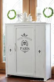 antique cabinet makeover an
