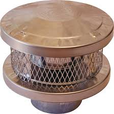 Round Stove Pipe Vent Cap Triple Wall