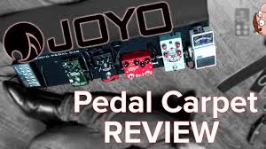 joyo pedal carpet pedelboard review