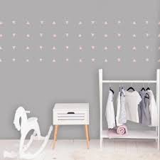 Pink Triangle Wall Stickers Shape