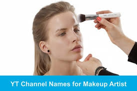 you channel names for makeup artist