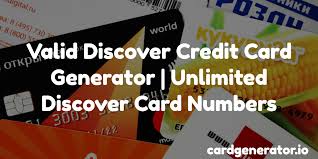 We did not find results for: Valid Discover Credit Card Generator Unlimited Discover Card Number