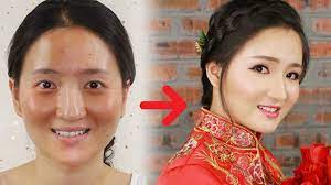 chinese wedding makeup