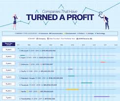 Which Companies Turned A Profit The Quickest And Which