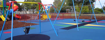 poured rubber playground flooring surfacing