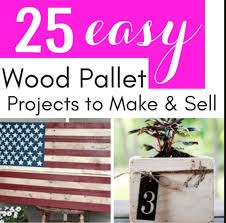 23 pallet wood projects that sell