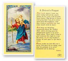 prayers to saint christopher patron