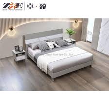 Modern King Size Mdf Wooden Double Bed