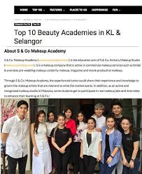 top beauty make up academy kl msia