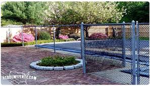 Setting up and installing a chain link fence isn't as difficult as you this includes not only where the primary corner posts are, but also where you plan to put the gates. Academy Fence Chain Link Fence Installation Professionals Repair