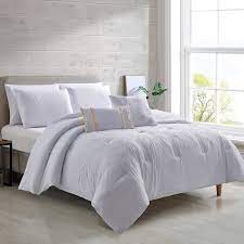 Dabi 7 Piece White Comforter Set At Home
