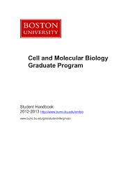 Cmb Handbook Boston University Medical Campus