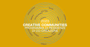Creative Communities: selezione di quattro esperti under 40 per ...