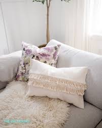 ikea sortso rug into a gorgeous pillow