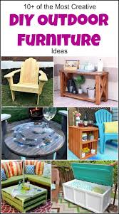 Creative Diy Outdoor Furniture Ideas
