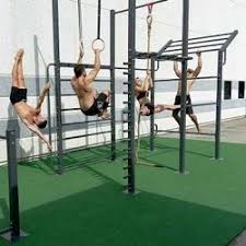 commercial outdoor gym calisthenics rig