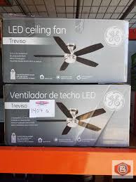 ge treviso 52 in ceiling fan brushed