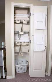 Shelves allow you to organise vertically, not just stacking things. Diy Linen Closet Makeover The Organized Mom