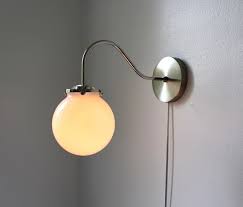 Polished Nickel Wall Sconce Lamp