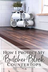 protect my butcher block countertops