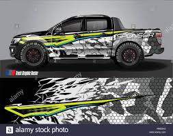 Car Wrap Design Simple Lines With Abstract Background