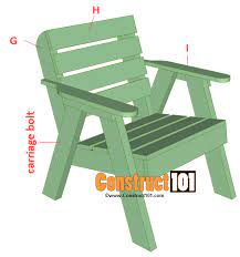 lawn chair plans construct101