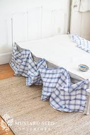 How To Make A Ruffled Bed Skirt With A