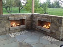 outdoor natural gas propane fireplaces