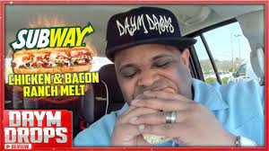 subway en bacon ranch melt