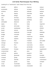  verbs that energise your writing college calamity writing 116 verbs that energise your writing ielts writing essay writing tips writing ideas