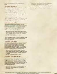 A fall from a great height is one of the most common hazards facing an adventurer. Plunging Attack Rules And Considerations For D D 5e Imgur