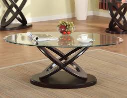 cyclone coffee table by crown mark