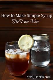 simple syrup without the stove