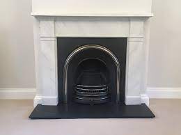 Faux Marble Hand Painted Fireplaces