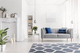 elegant grey couch white furniture