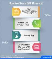 check epf balance via umang app