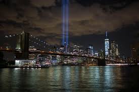 Image 9 11 Memorial Lights Viewed Across The Brooklyn