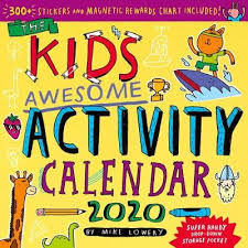 2020 The Kids Awesome Activity Wall Calendar