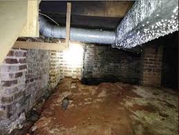 Ducts In A Dirt Crawl Space Tar Heel