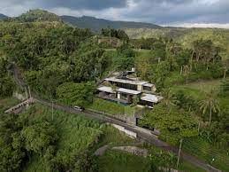 a hillside house in indonesia video