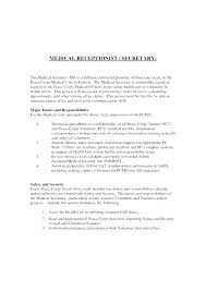 Medical Assistant Cover Letter Example Medical Administrative