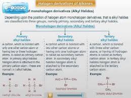 Xii Chemistry Halogen Derivatives Of Alkanes Part I