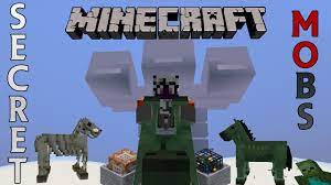 Mojang is planing to add these mobs to the game soon. 13 Secret Entities Mobs In Minecraft