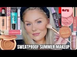 sweatproof summer makeup routine 2023