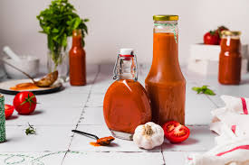 homemade ketchup from fresh tomatoes